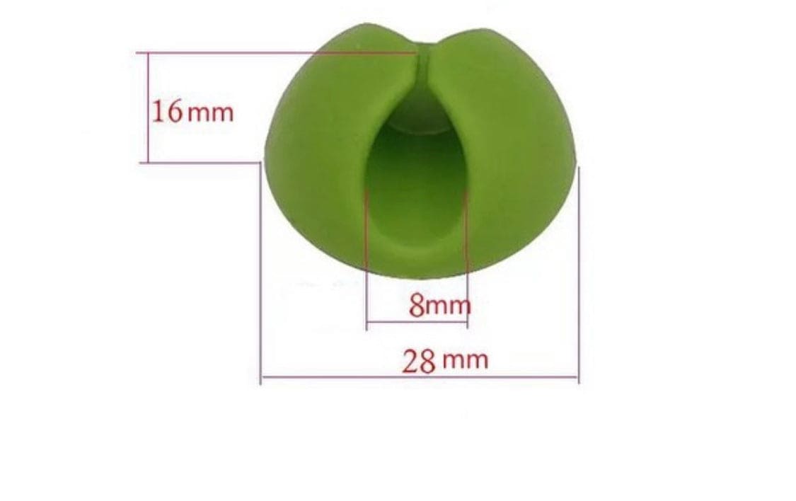 Round Cable Holder, Cute Cable Clips For Desktop, Silicon Wire Retention Clips, Power Cord Winder Round Cable Holder, Cute Cable Clips For Desktop, Silicon Wire Retention Clips, Power Cord Winder
